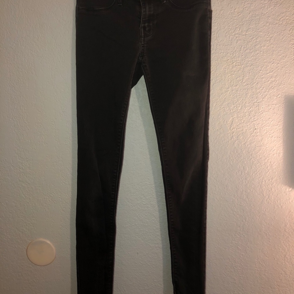 black jeggings